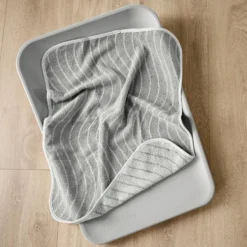 Topper Til Puslepude Organic Woodland Cool Grey