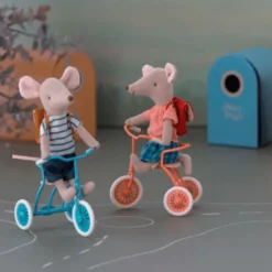 Trehjulet Cykel Til Mus Koral