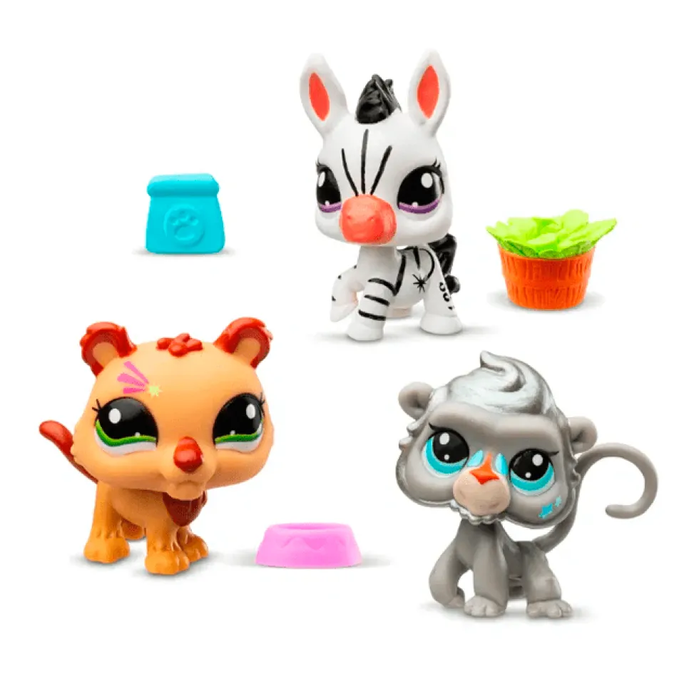 Trio I Tube Zoo Pets