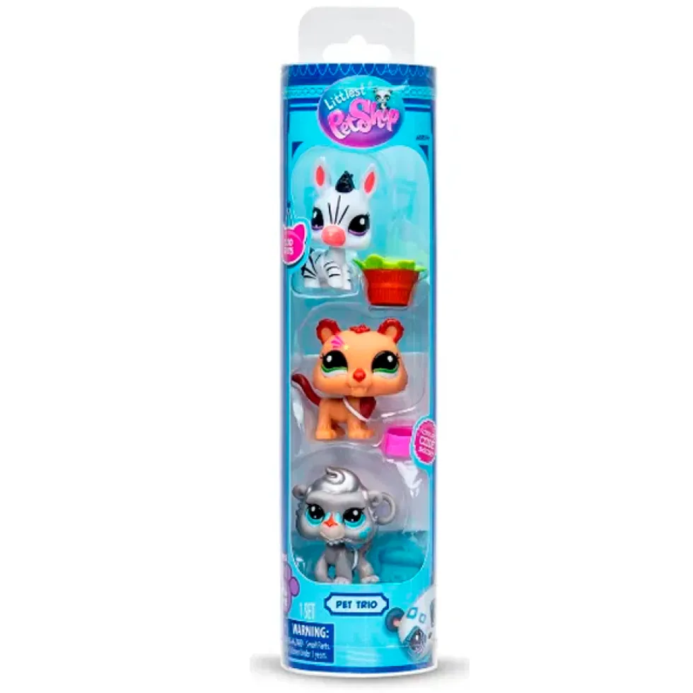 Trio I Tube Zoo Pets
