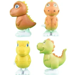 Træk-op dinosaur, asst