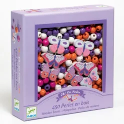 Træperler med Sommerfugle