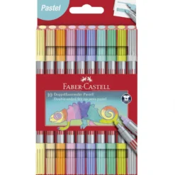 Tusser Dobbelt Tyk/Tynd Pastel (10 stk)