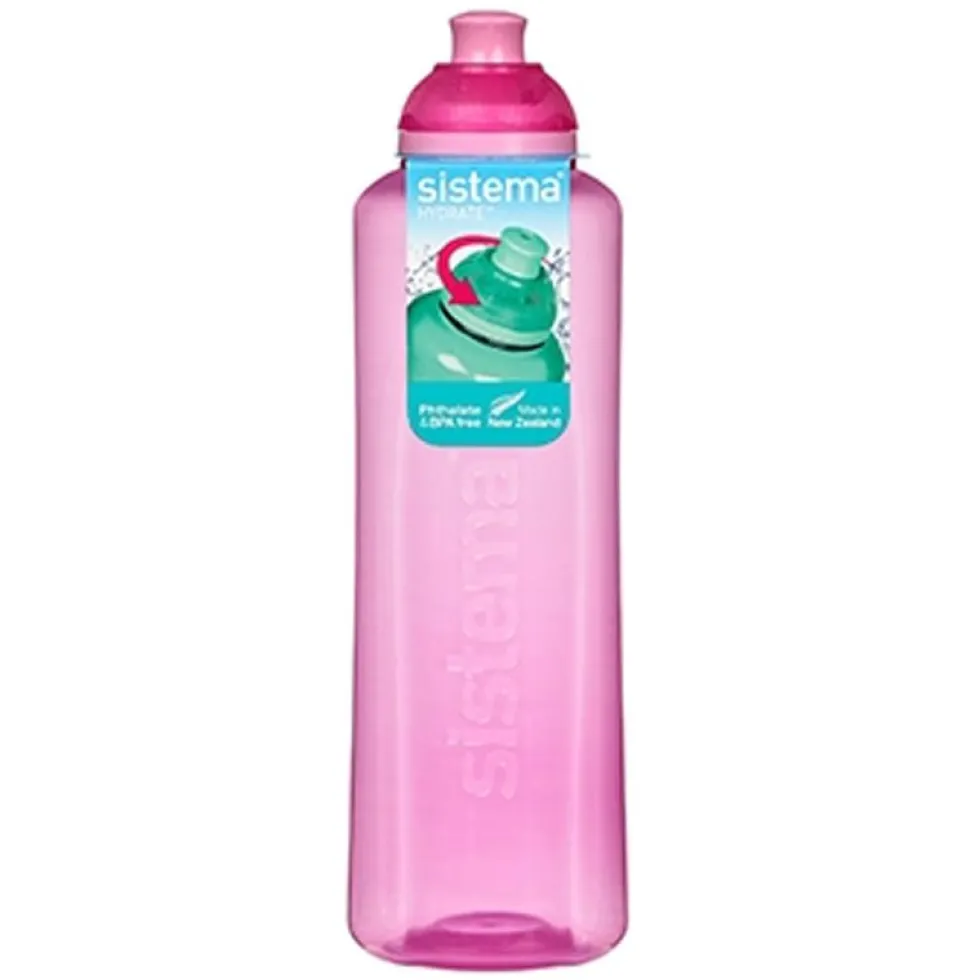 Twist And Sip Drikkeflaske Pink (480 ml)