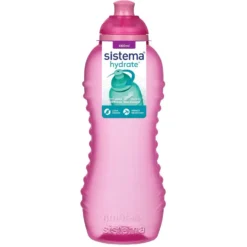 Twist 'n' Sip Flaske i Pink (460 ml)