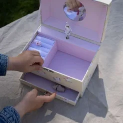 Unicorn Smykkeskrin Med Musik