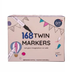 168 Vandbaserede Twin Markers