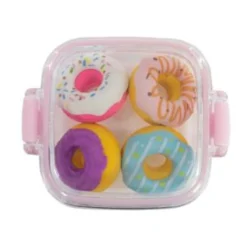 Viskelæder Donuts (4 stk)
