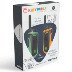 Walkie Talkie-Sæt Grøn/Orange