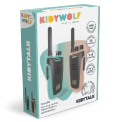 Walkie Talkie-Sæt Nude/Cyan