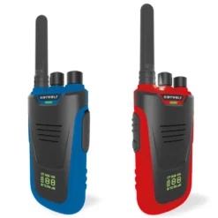 Walkie Talkie-Sæt Rød/Blå