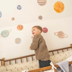 Wallsticker Sol Systemet Multi