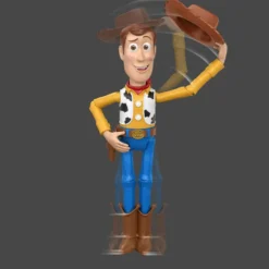 Woody Figur med Bevægelige Led (30 cm)