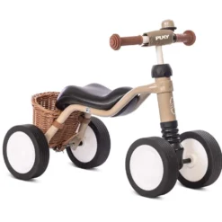 Wutsch Balancecykel Med Kurv Dusty Sand