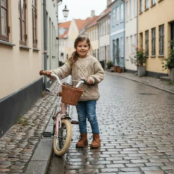 Youke Classic 12" Børnecykel Retro Rose
