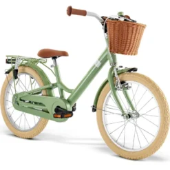 Youke Classic 18" Børnecykel Retro Green