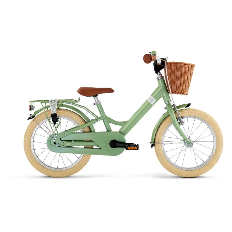 Youke Classic 16" Børnecykel, Retro Green